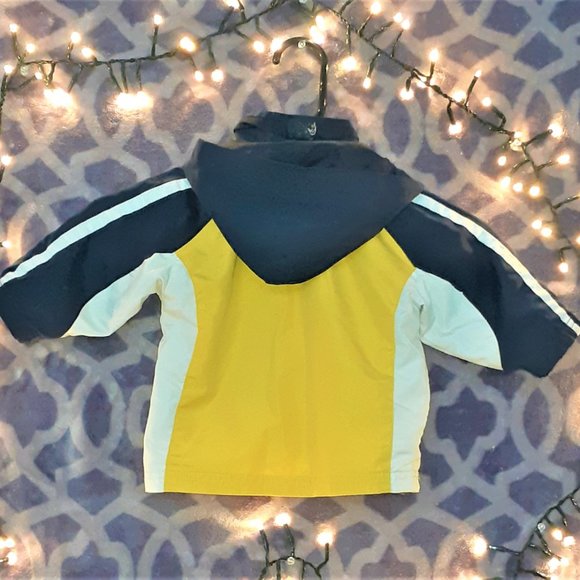 Items $15-$20 3/$40 Nike, Kids Size 12M, Yellow, Windbreaker Jacket - Picture 4 of 4